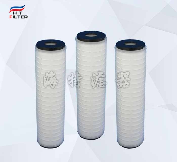 飲用水過(guò)濾10寸雙開口微孔折疊濾芯